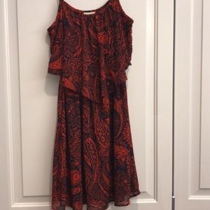 eyelash couture Dresses - Cute Red & Navy Dress eyelash couture Dresses - Cute Red & Navy Dress